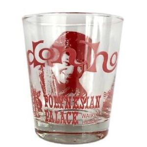 Pair Vintage Don Ho Polynesian Palace Cocktail Waikiki Hawaii Reef Towers Hotel